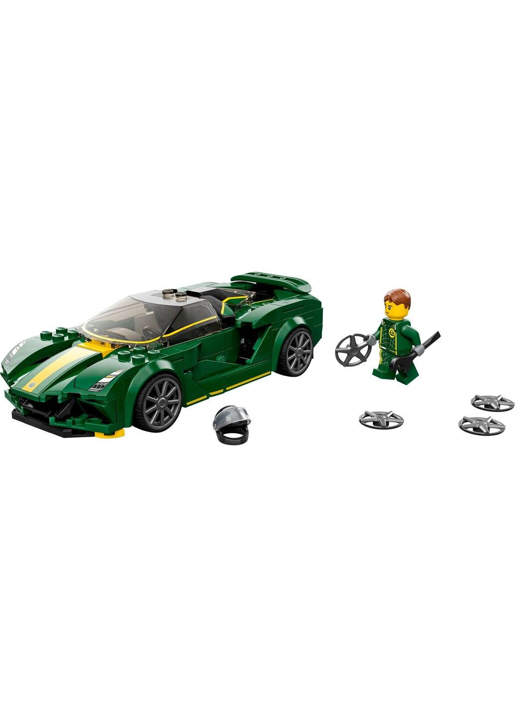 Конструктор Speed Champions Lotus Evija 247 деталей (76907) Lego (285119803)