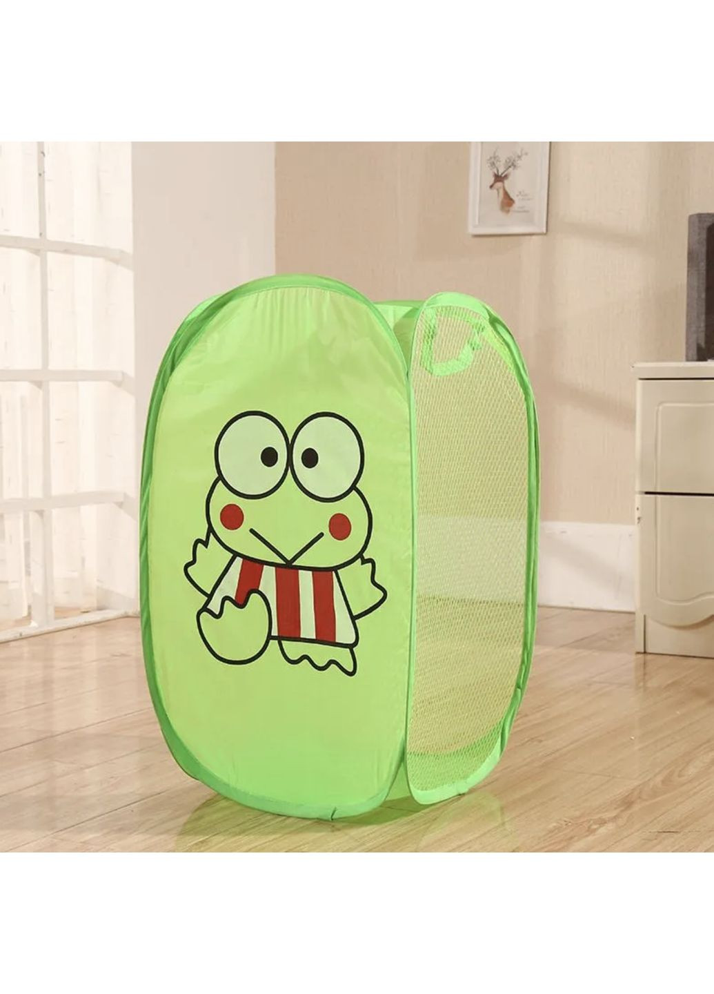 Кошик для іграшок Жабка Зелений No Brand (367958954)