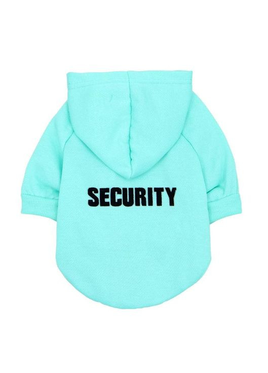 Худи для котов и кошек Pet Style "Security" Бирюзовая S No Brand - (323234970)
