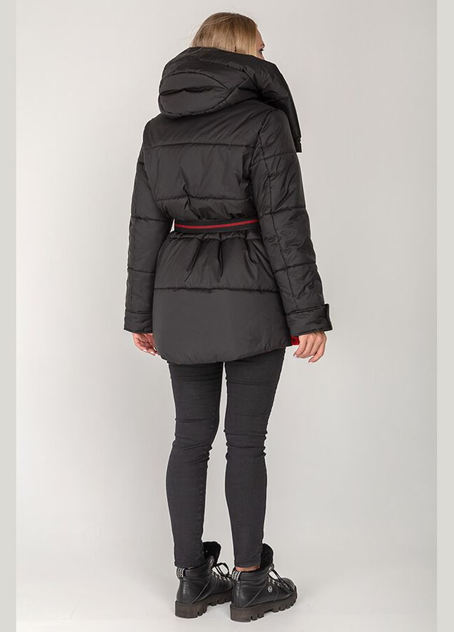 Черная зимняя зимняя куртка магда черный MioRichi