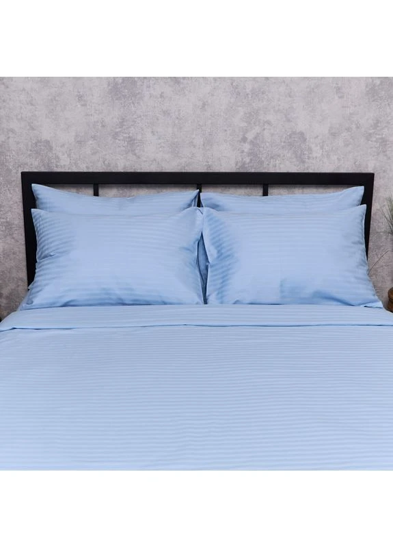 Комплект постельного белья Satin Stripe King Size 220x240 наволочки 4х70х70 (MS-820017189) Moon&Star Sky Stripe (400235087)