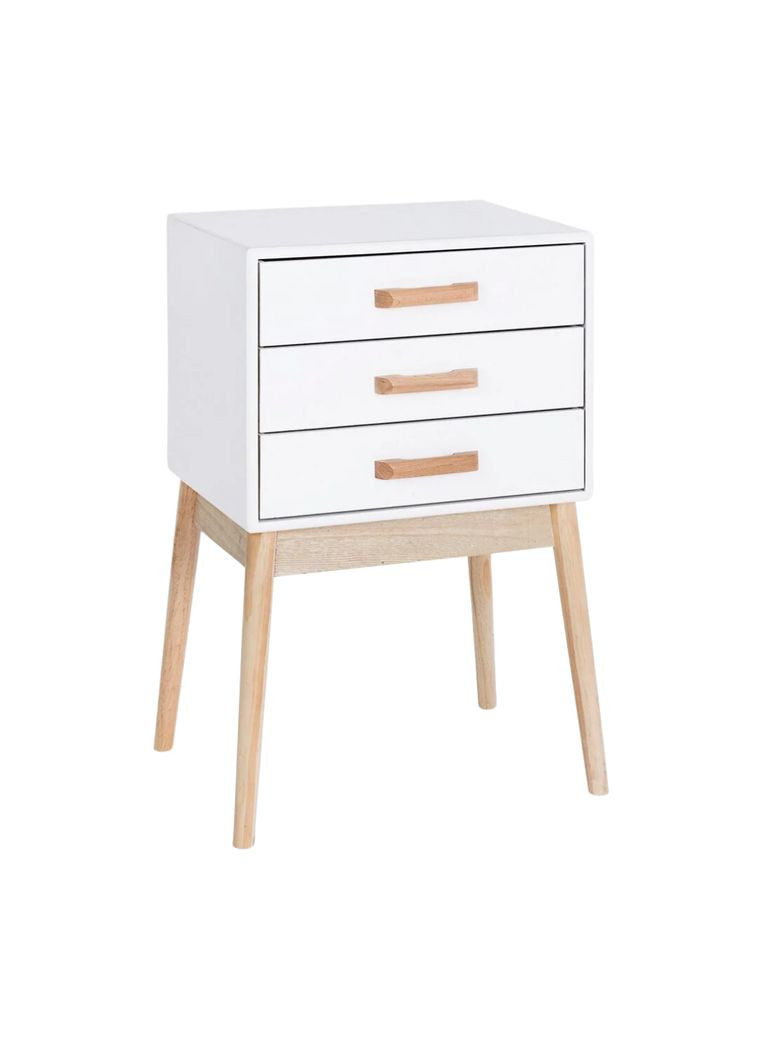Тумба прикроватная AVESTA на три ящика в скандинавском стиле Chomik (361951555)