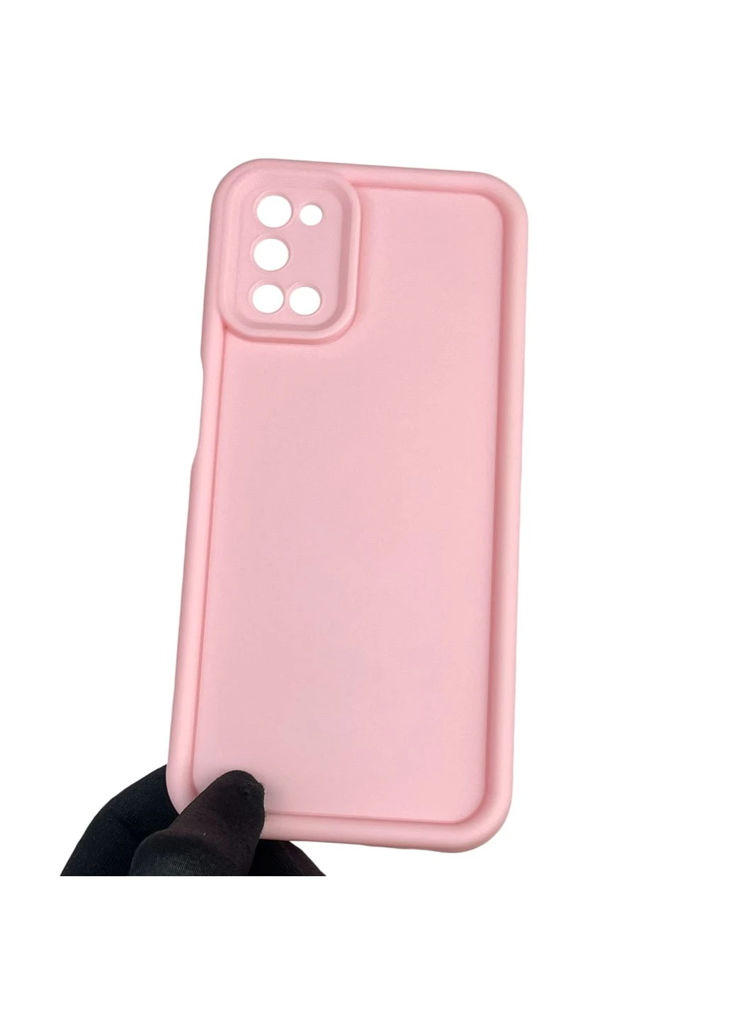 Чехол силиконовый Soft Touch для A72 розовый (Полная защита камеры) Oppo (366389562)