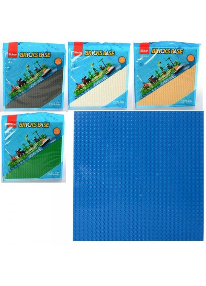 Конструктор Игровое поле M38-B0833 25,5х25,5х0,5 см Sluban (327608405)