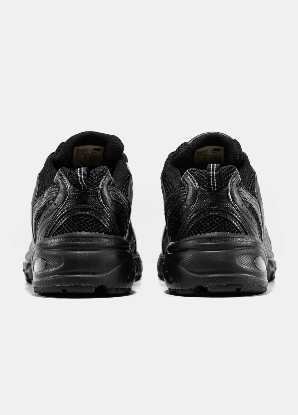 Кроссовки женские и мужские New Balance 530 Black | Нью Беланс 530 черные No Brand чёрные демисезоны (345562961)