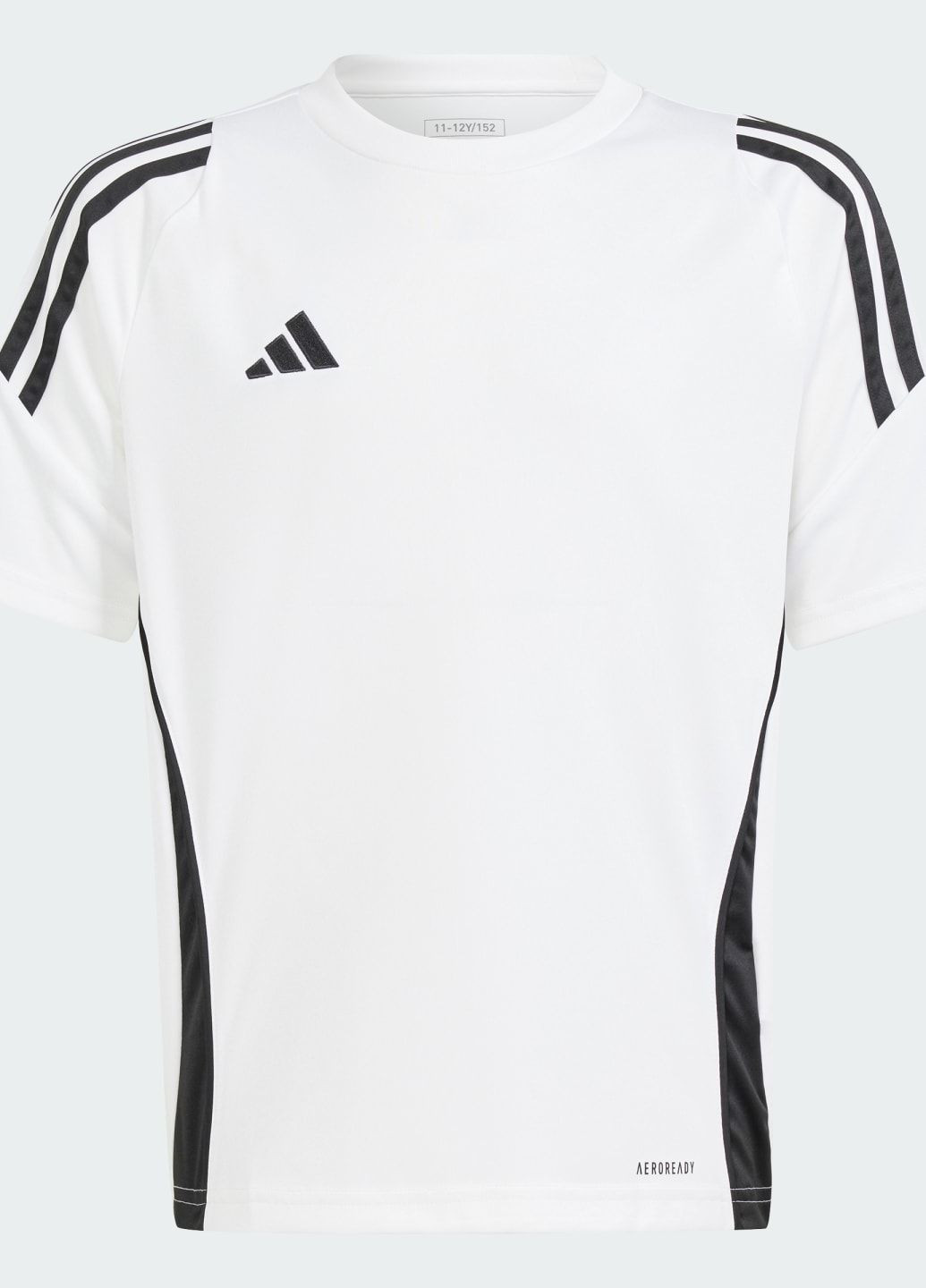 Белый демисезонный спортивный лонгслив adidas с логотипом