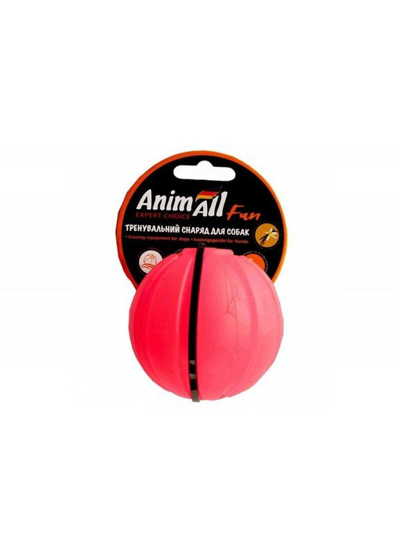 Игрушка Fun тренировочный мяч, коралловый, 5 см AnimAll (278309122)