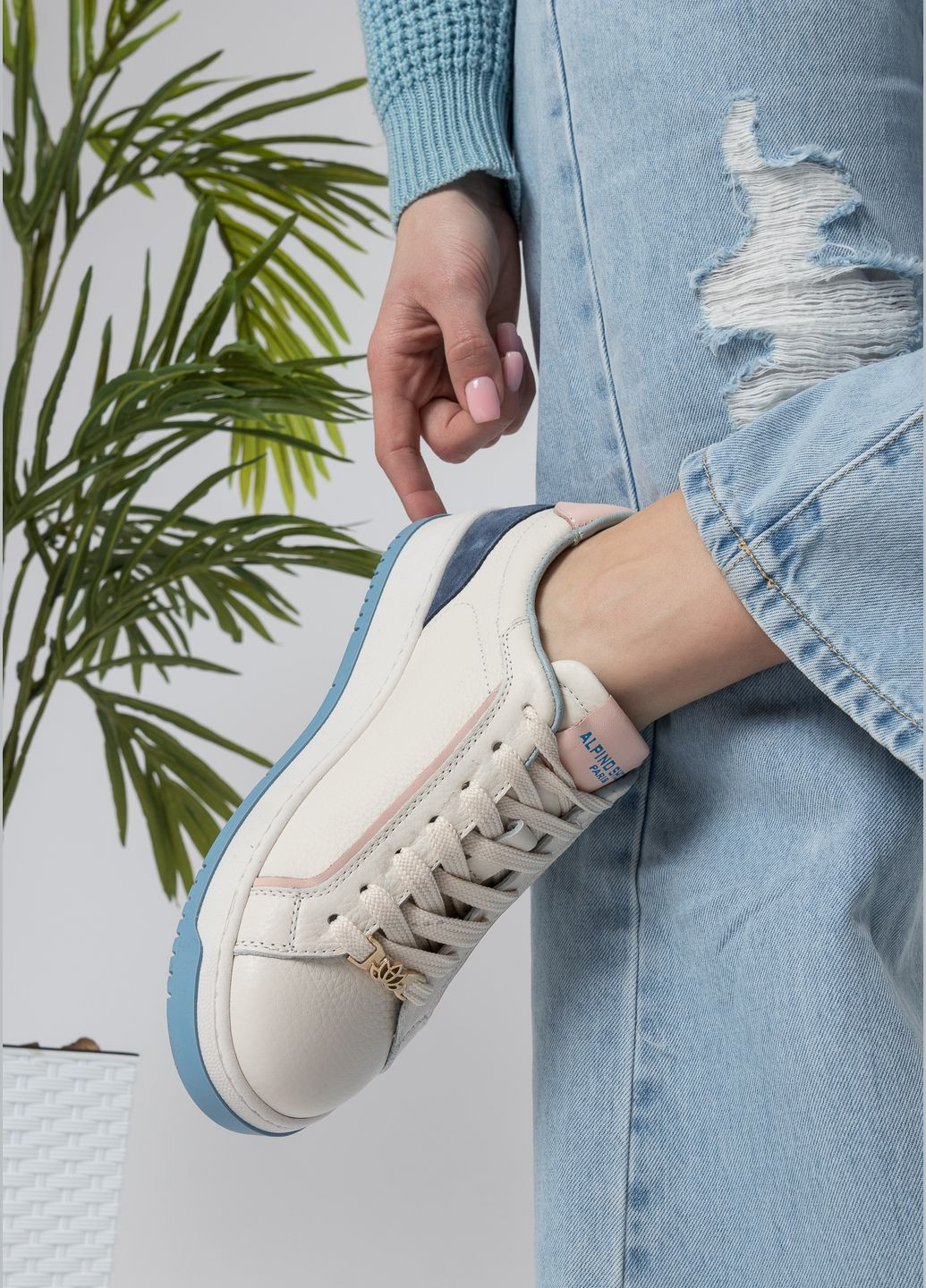 Бежеві кросівки (1038тz) Alpino