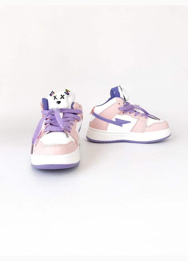 Белые демисезонные ботинки 26 г 17 см белый артикул д102 Bessky