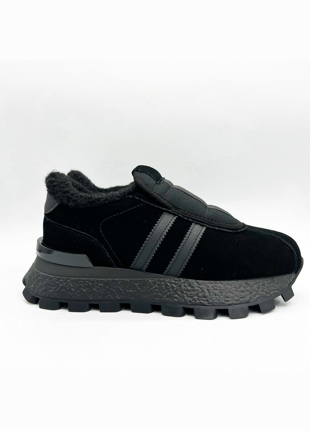 Кросівки (р) Замшa 0-1-1-LF-80019-4 Lifexpert чорні зими (304214680)