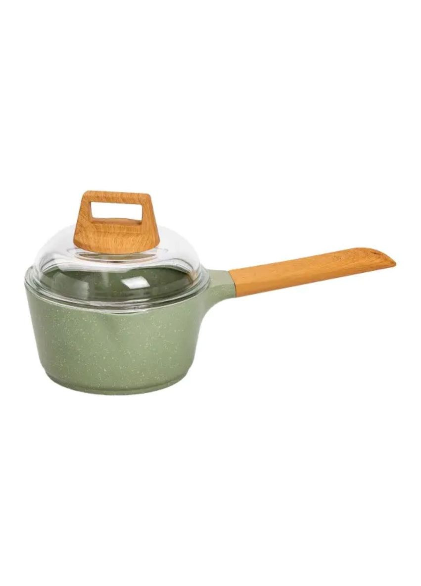 Набор посуды 2 кастрюли, 2 сковороды, сотейник, пароварка, половник, лопатка, фартук HP-4-412GR MGC (353502393)