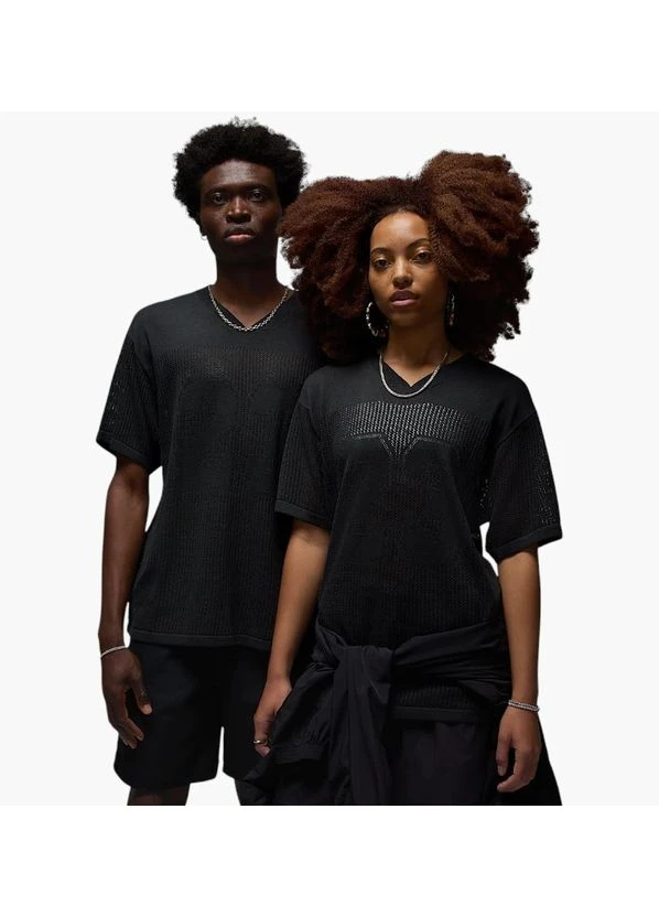 Футболка Knit Jersey Top Black HQ0766-045 Air Jordan (399359286)