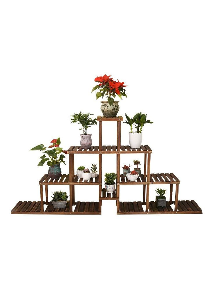 Підставка для квітів з дерева Камбре капучино (ЦВТ-006909) No Brand (328230249)