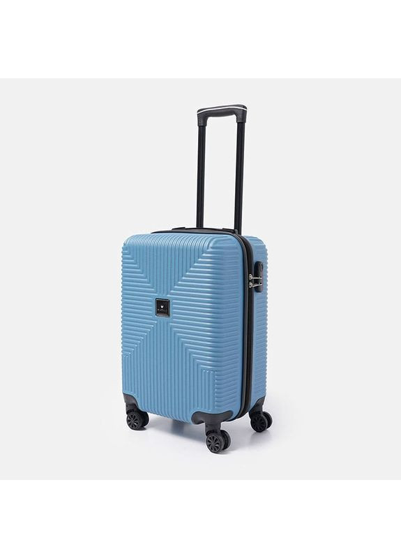 Валіза маленька 4 колеса T1Bowtie21blue-M Ricco Grande (365727675)