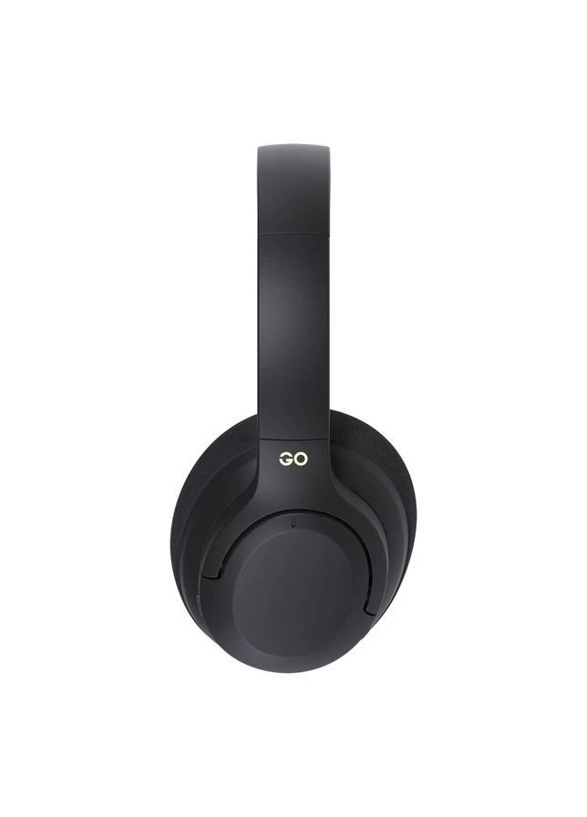 Гарнітура бездротова Go Vibe WH05A ANC, Bluetooth 5.3, шумоподавлення -23дБ, драйвери 40мм, 35год, USB-C, Black Fantech (401964798)