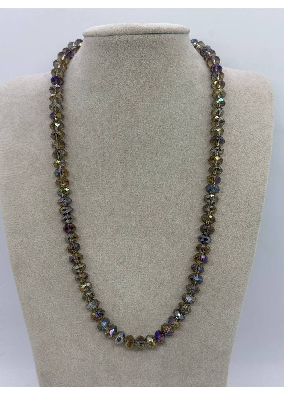 Намисто зі скла 5*8 мм 45 см Комбінований No Brand (363829820)