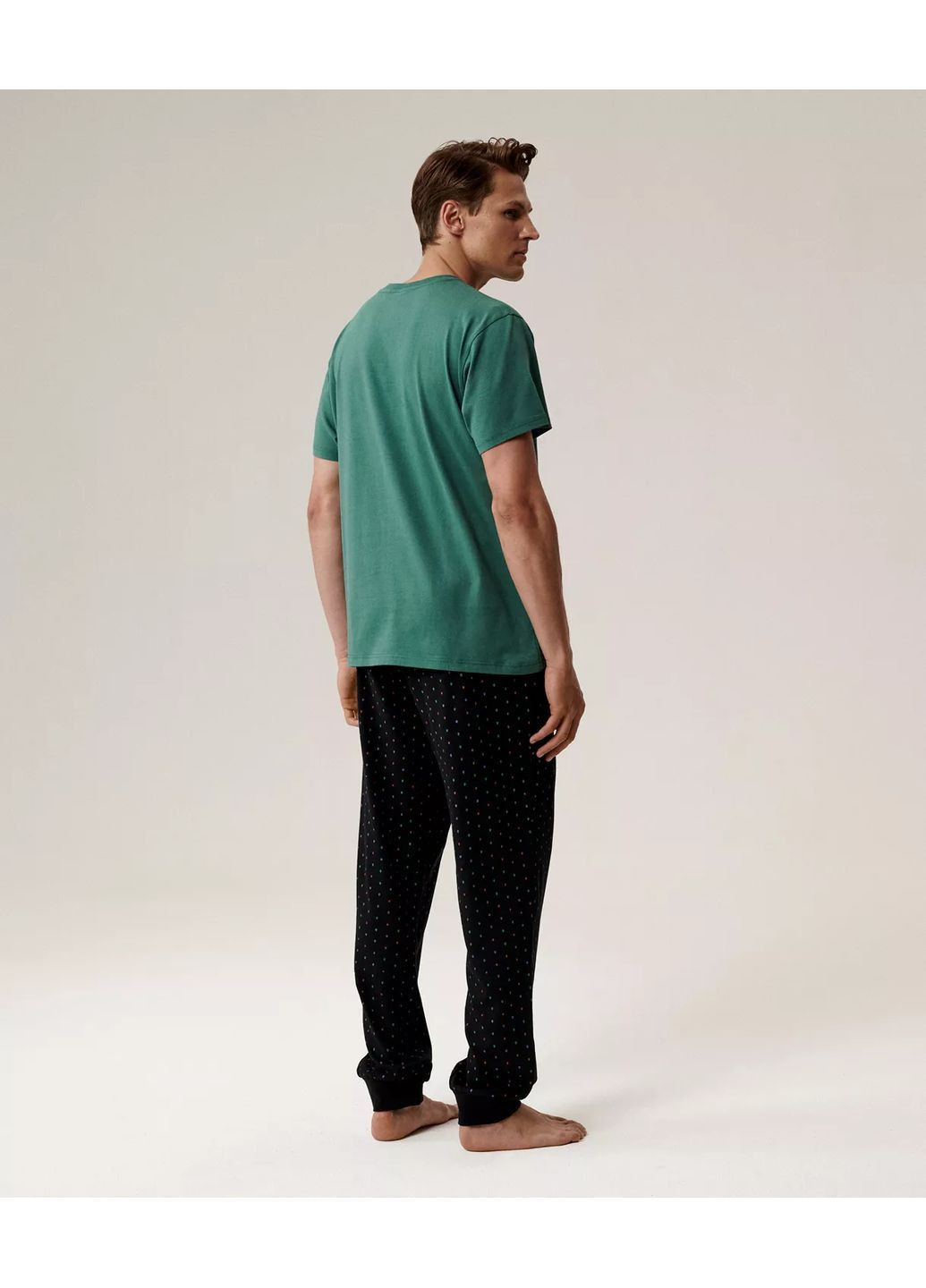 Мужская хлопковая пижама Atlantic (363838960)