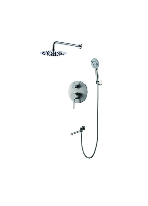 Встраиваемая душевая система KI66018-02 (из нержавеющей стали) (Цвет нержавеющей стали) (KR4794) KOER (315152023)