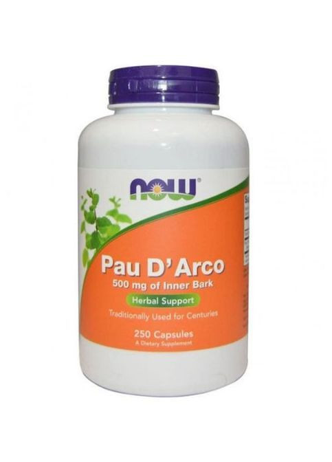 Pau D'Arco 500 mg 250 Caps Now Foods (362419018)