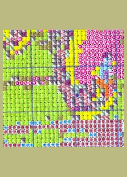 Набор для вышивания по нанесённой на канву схеме "Swan lake 3". AIDA 14CT printed, 48*60 см Joy Sunday (313614602)