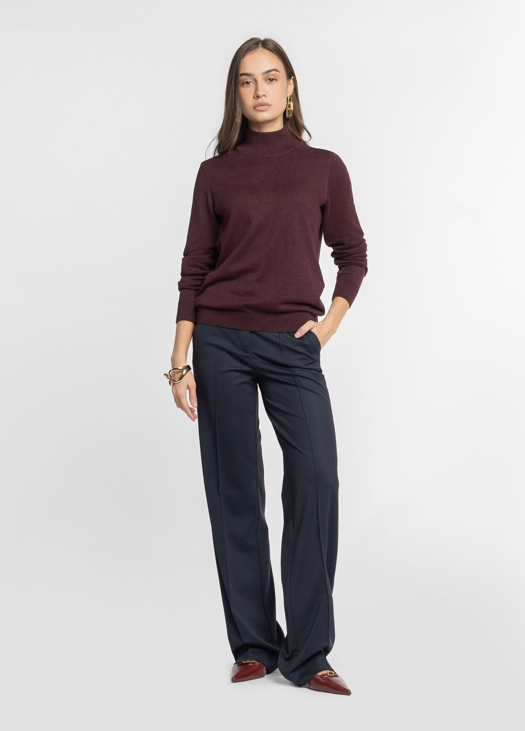 Брюки жіночі сині Arber (367735860)