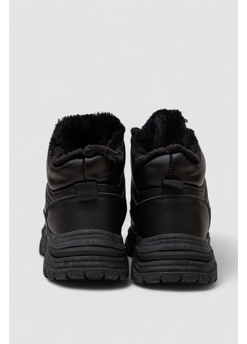 Кросівки жіночі зимові на хутрі, колір білий, 248RDM01 Ager чорні всесезони (369973580)