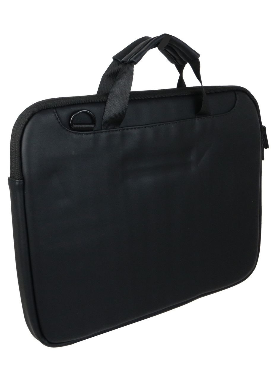 Ділова сумка для ноутбука 14 дюймів Essentiel B Чорна Essentials (297644358)