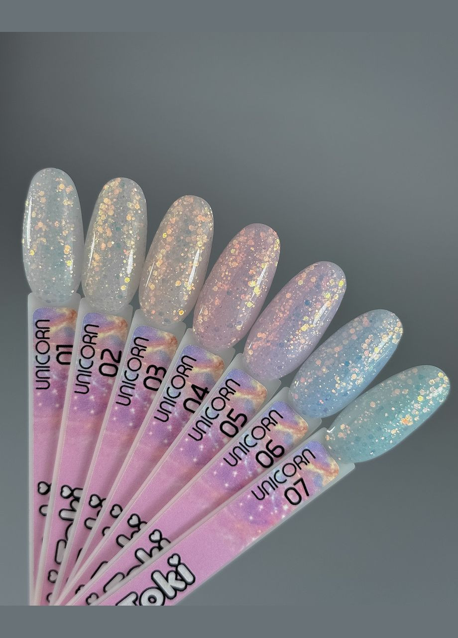 Гель-лак Toki-Toki Unicorn №001, 5ml Toki Toki (308249639)