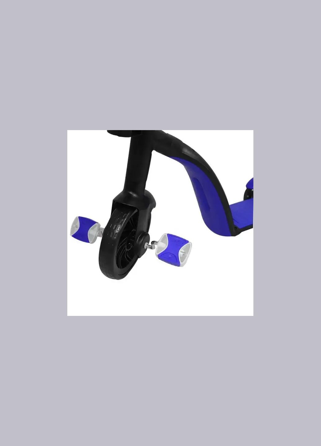 Дитячий самокат трансформер біговіл з кошиком Best Scooter 3 в 1 Digital (370977911)