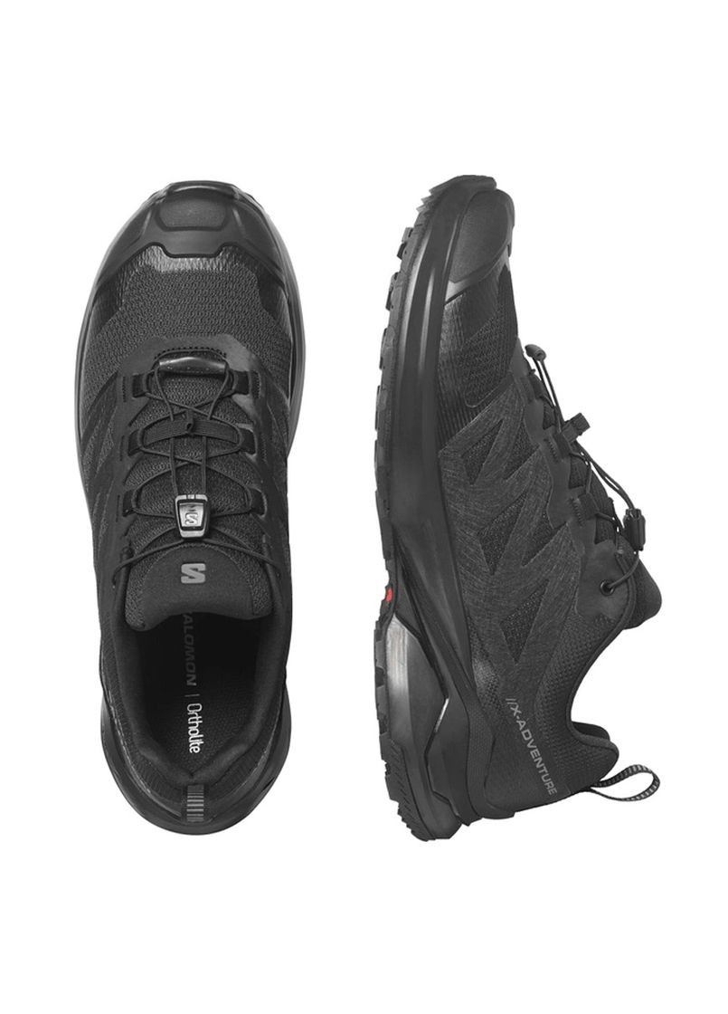Черные всесезонные мужские кроссовки s473210 черный ткань Salomon