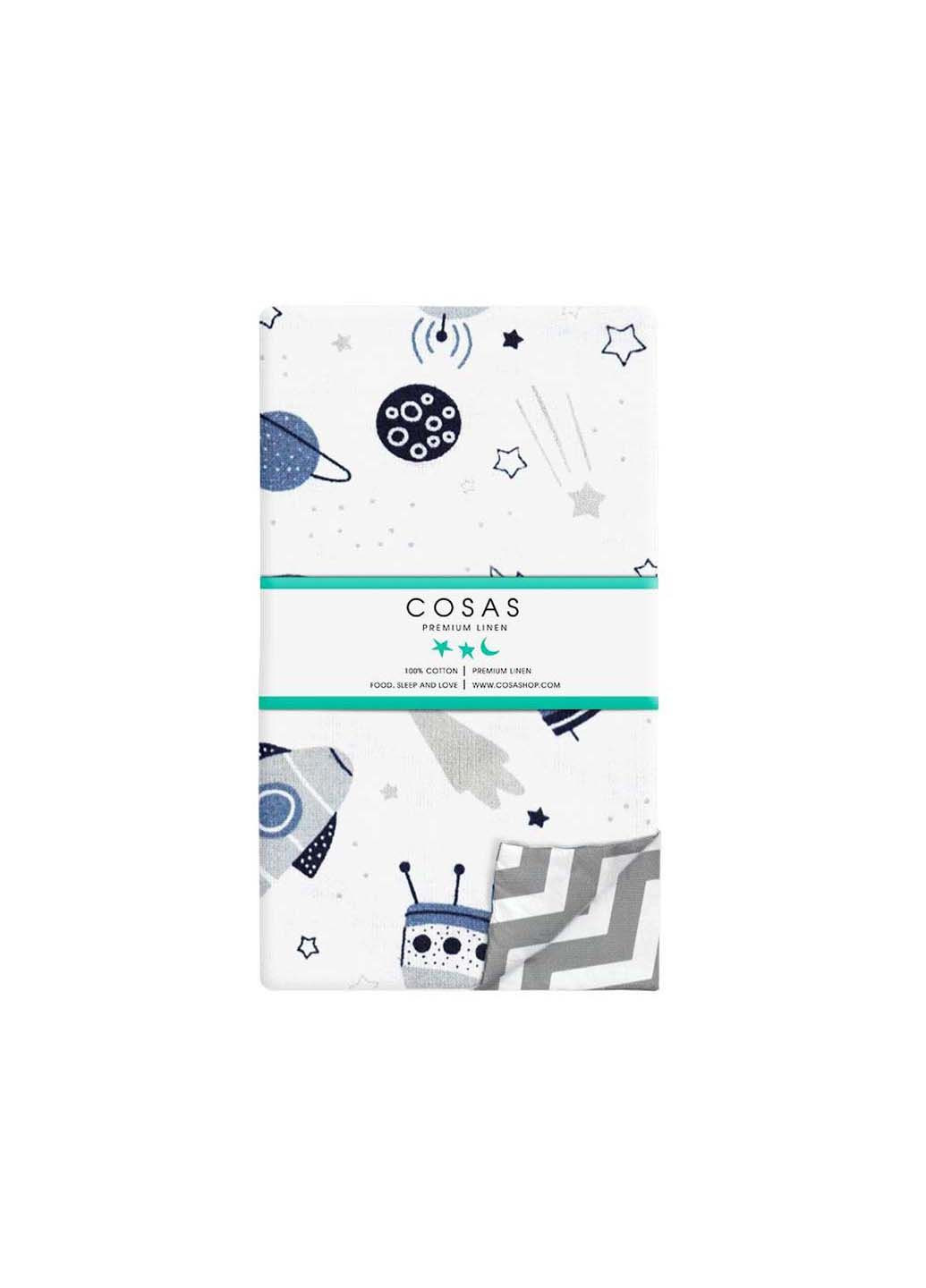 Детское постельное белье в кроватку White Space 110х140 см Cosas (307370003)