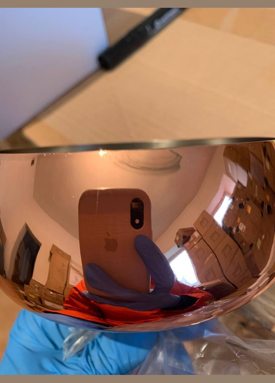 Бокал для коктейлей 410 мл УЦЕНКА розовое золото из нержавеющей стали REMY-DECOR (293152645)