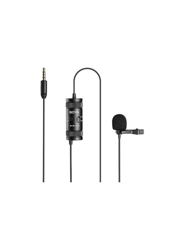 Мікрофон петличний для камери телефона 3.5 mm BY-M1 Pro II Boya (324213457)
