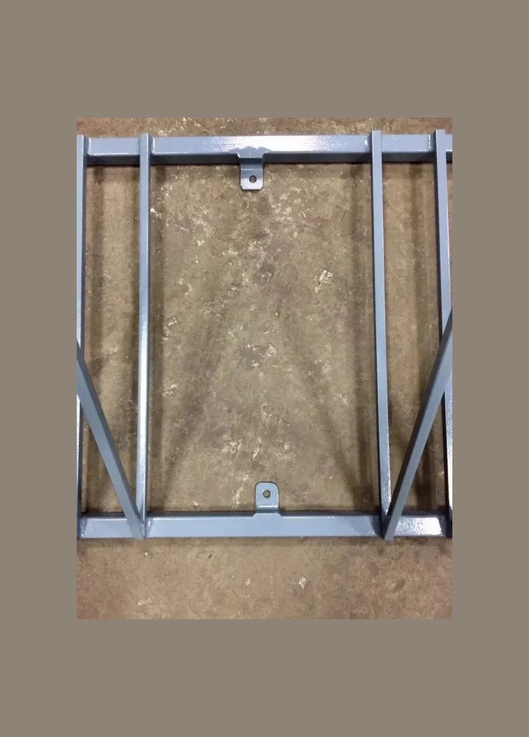 Дзеркало коване, прямокутне, металева рама, на стіну, у передпокій No Brand (336379967)