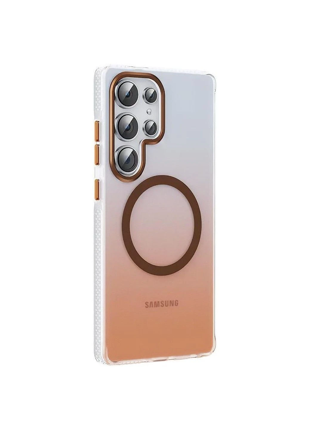 Чехол TPU+PC Phantom with MagSafe для Samsung Galaxy S26 Ultra Epik (379912078)