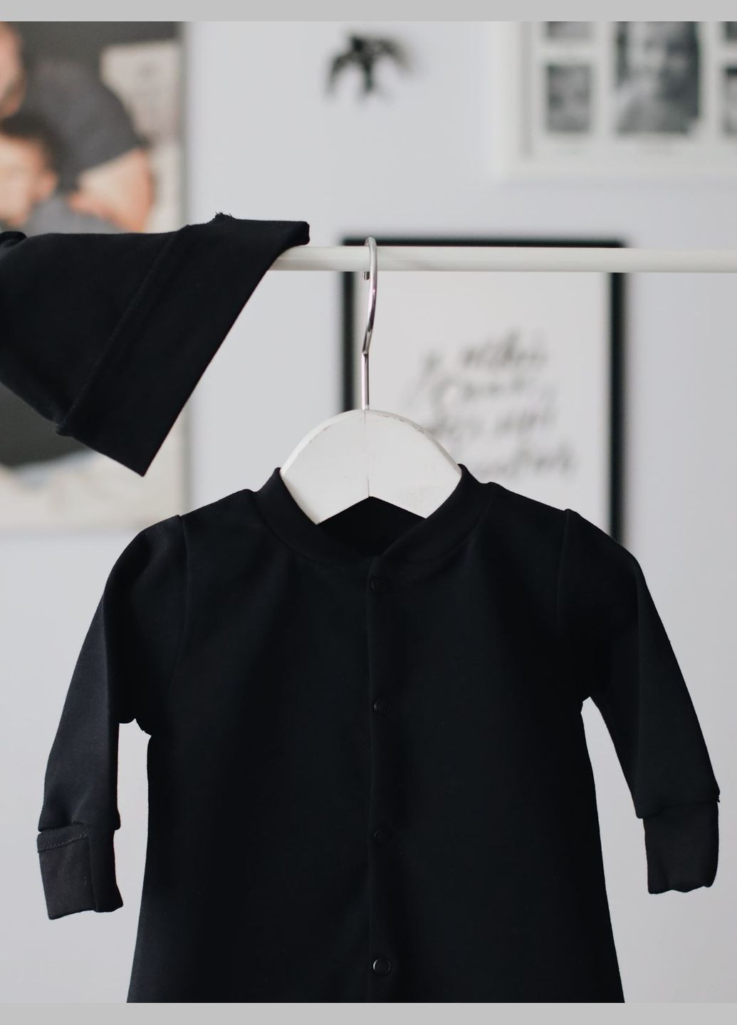 Комплект черного цвета однотон Ріпка (296504439)