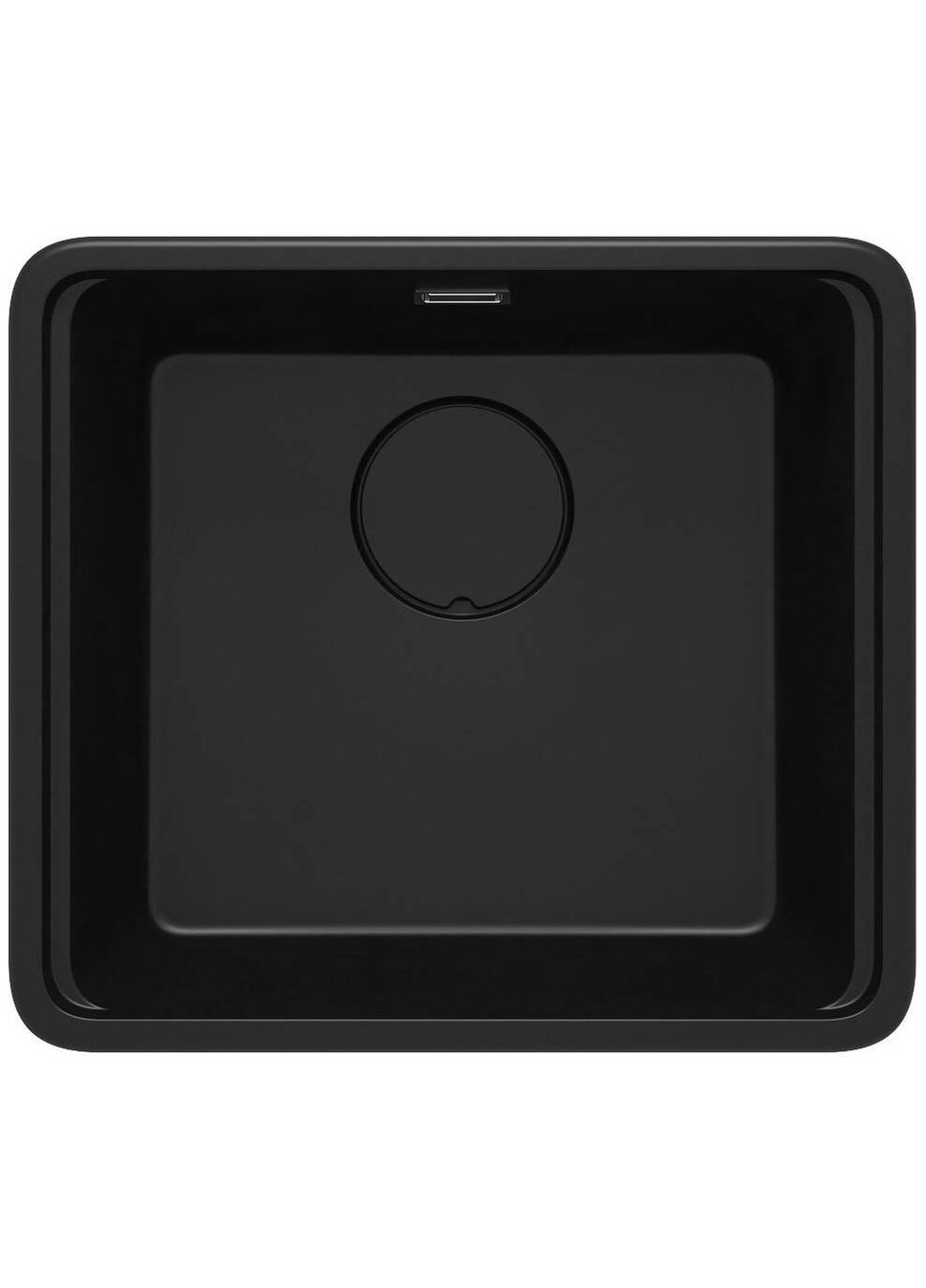 Мийка кухонна Momi, граніт, квадрат, без крила, 500х440х230мм, чаша - 1, універсальна, Deante (315602334)