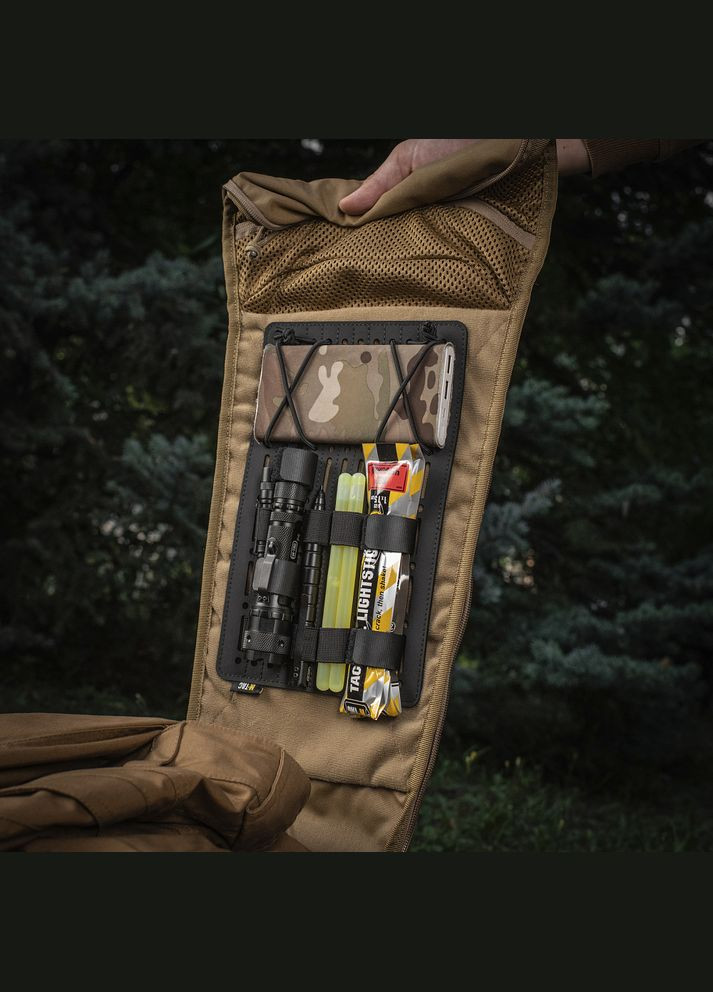 Вставка модульная MOLLE 27x16.5 Lasser Cut Black M-TAC (315146851)