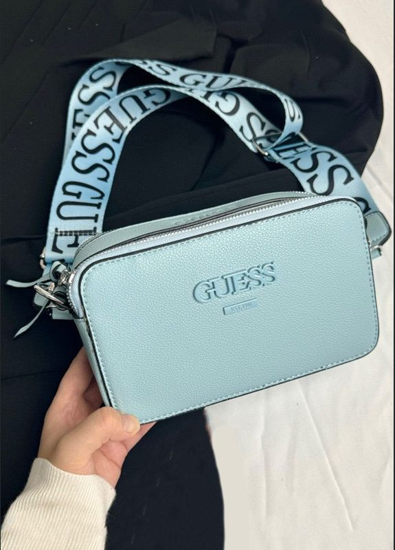Жіноча сумка GUESS 9991 блакитна No Brand (298730326)