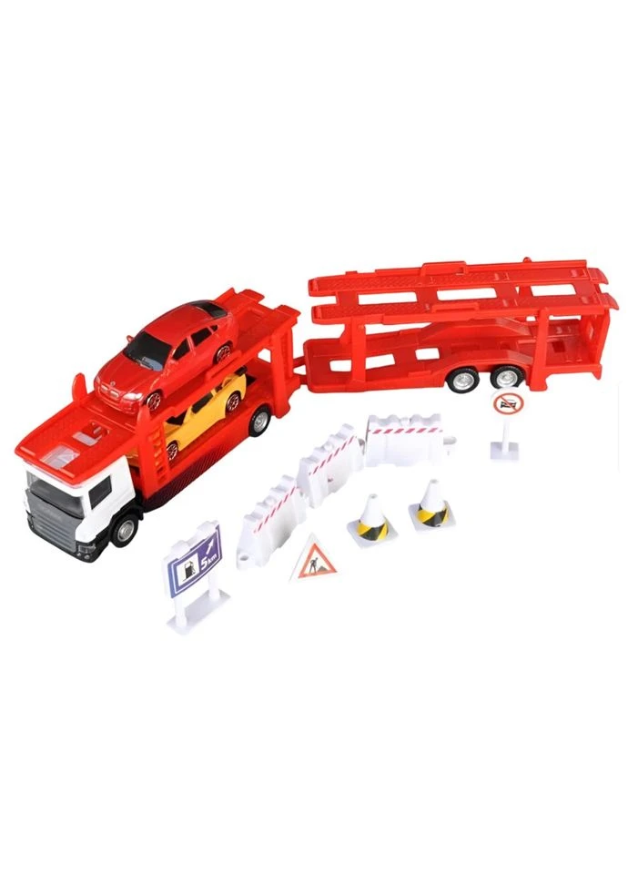 Ігровий набір Автоперевізник SCANIA TechnoDrive 250415U, 2 машини, аксесуари No Brand (387026675)