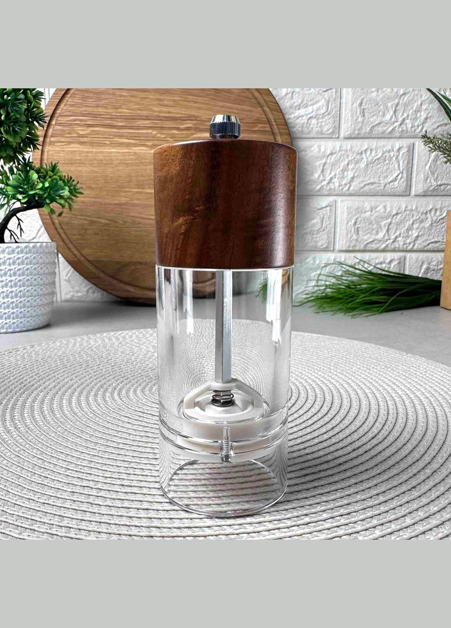 Млин для солі та перцю з дерев'яною кришкою Ringel (303212476)