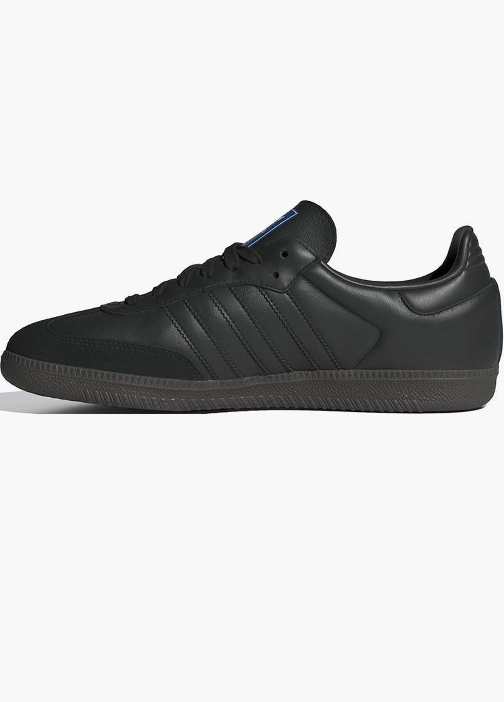 Черные всесезонные кроссовки унисекс samba og shoes black ie3438 adidas