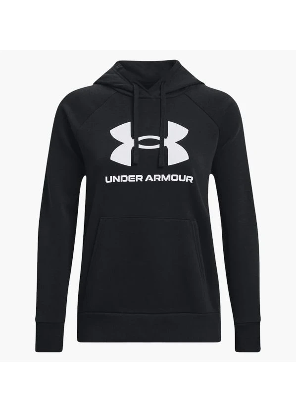Худи Rival Fleece Big Logo Black 1379501-001 Under Armour (401000529)