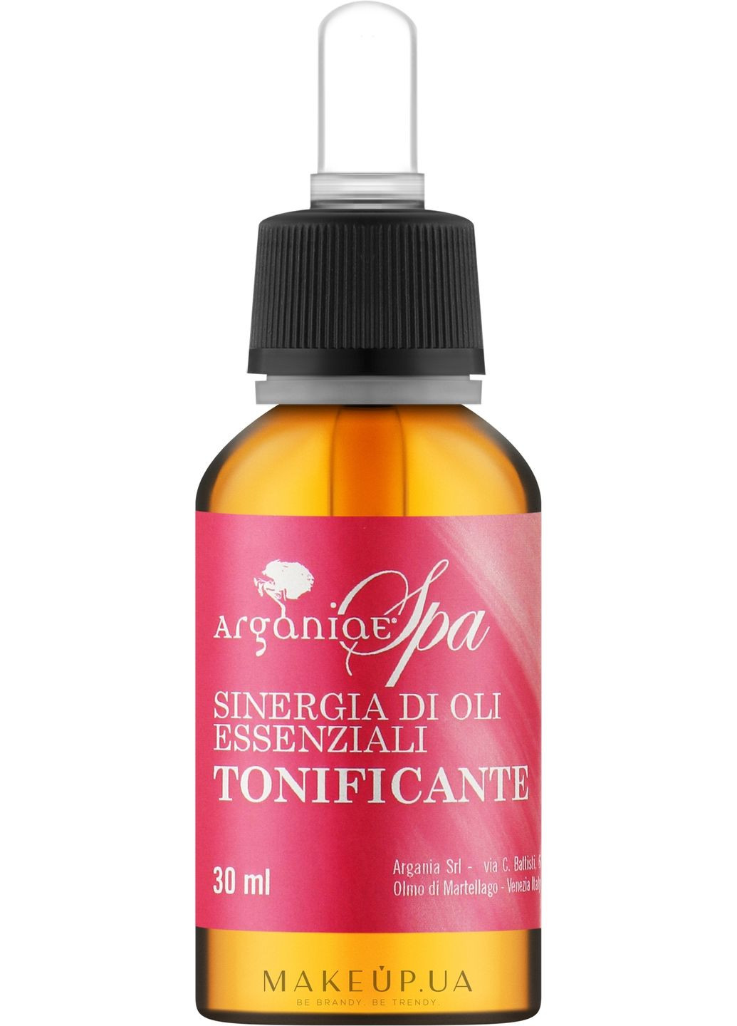 Синергійна суміш ефірні рослинні олії з тонізуючою функцією Spa 30ml (1261656-43699783) Arganiae (368642071)