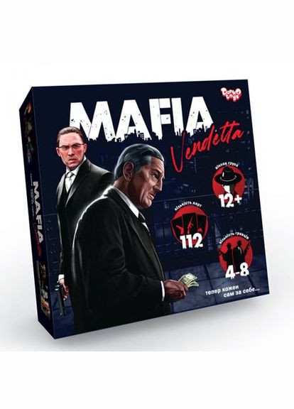 Настільна "Mafia Vendetta", укр Danko Toys (373302309)