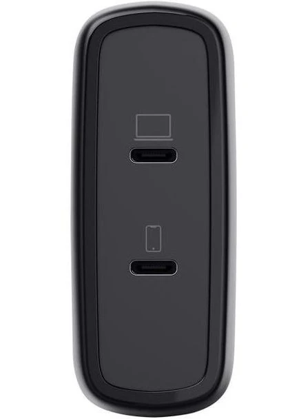 Зарядний пристрій 2xUSB-C 100W GaN PD/PPS black (25527_TRUST) Trust (390933133)