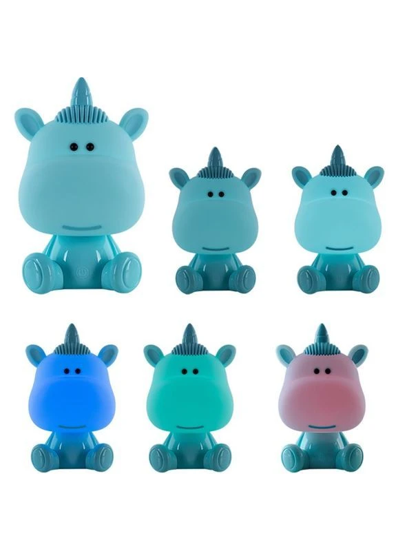 Светильник-ночник LED с аккумулятором Unicorn, голубой (Срок доставки до 10 дней!) MIC (385847742)