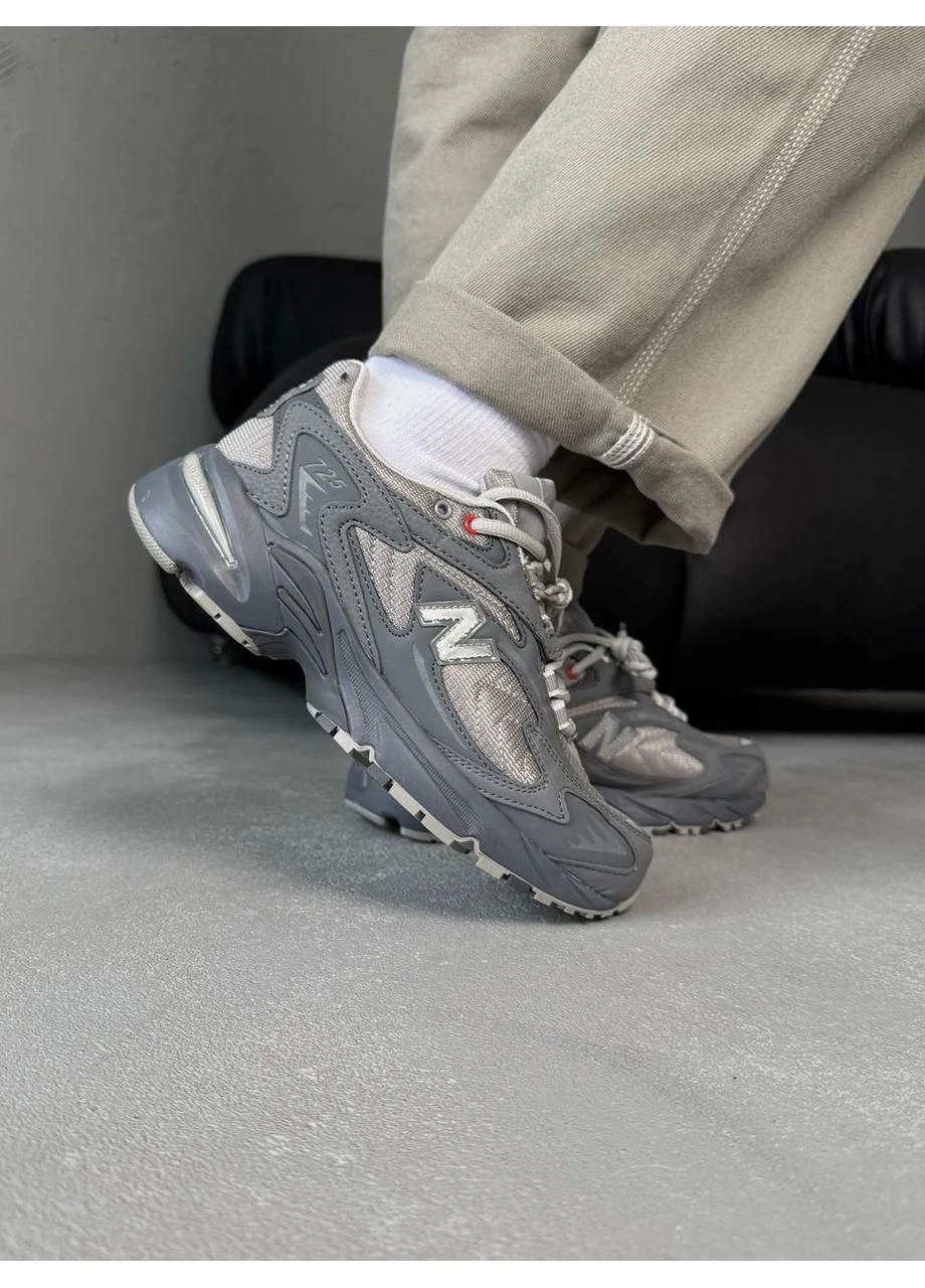 Черные демисезонные кроссовки мужские new balance 725 grey black нью беланс 725 черные No Brand