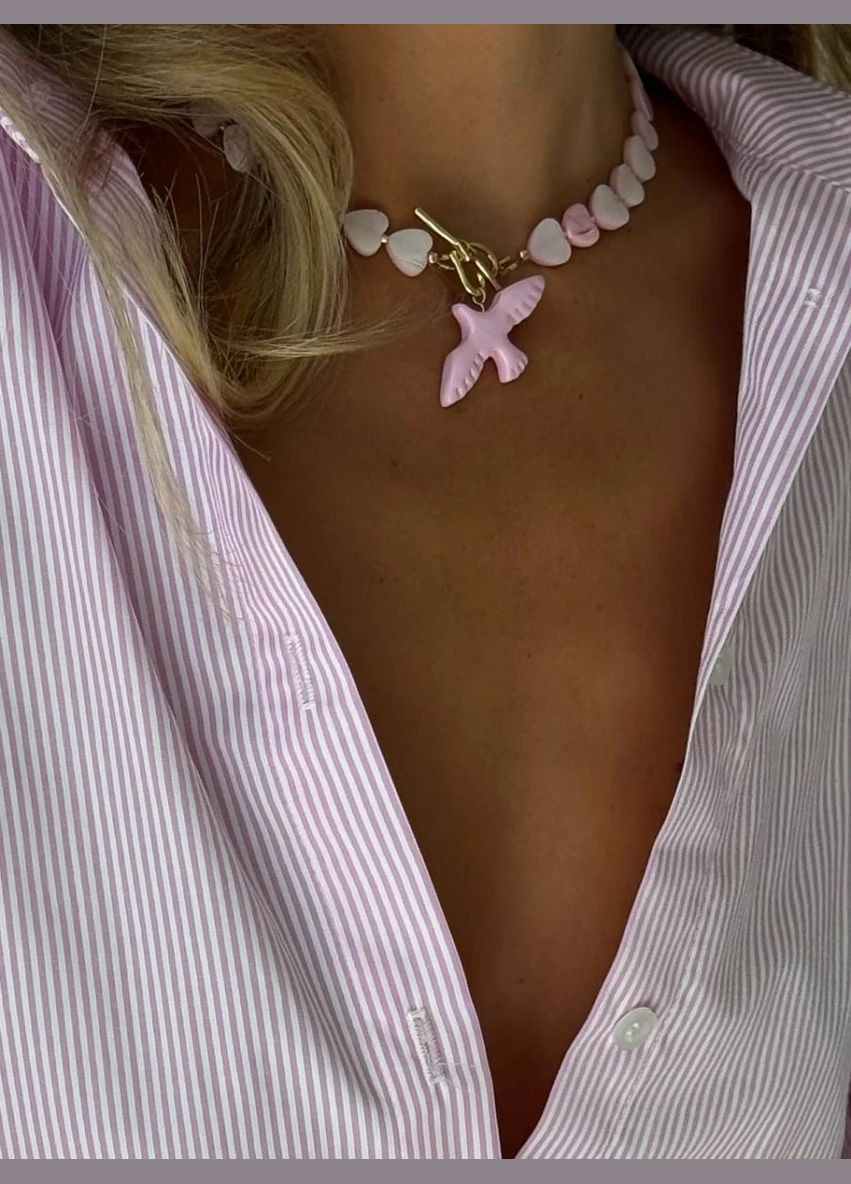 Кольє "Румʼяна Горлиця" Le'Perle (312519655)