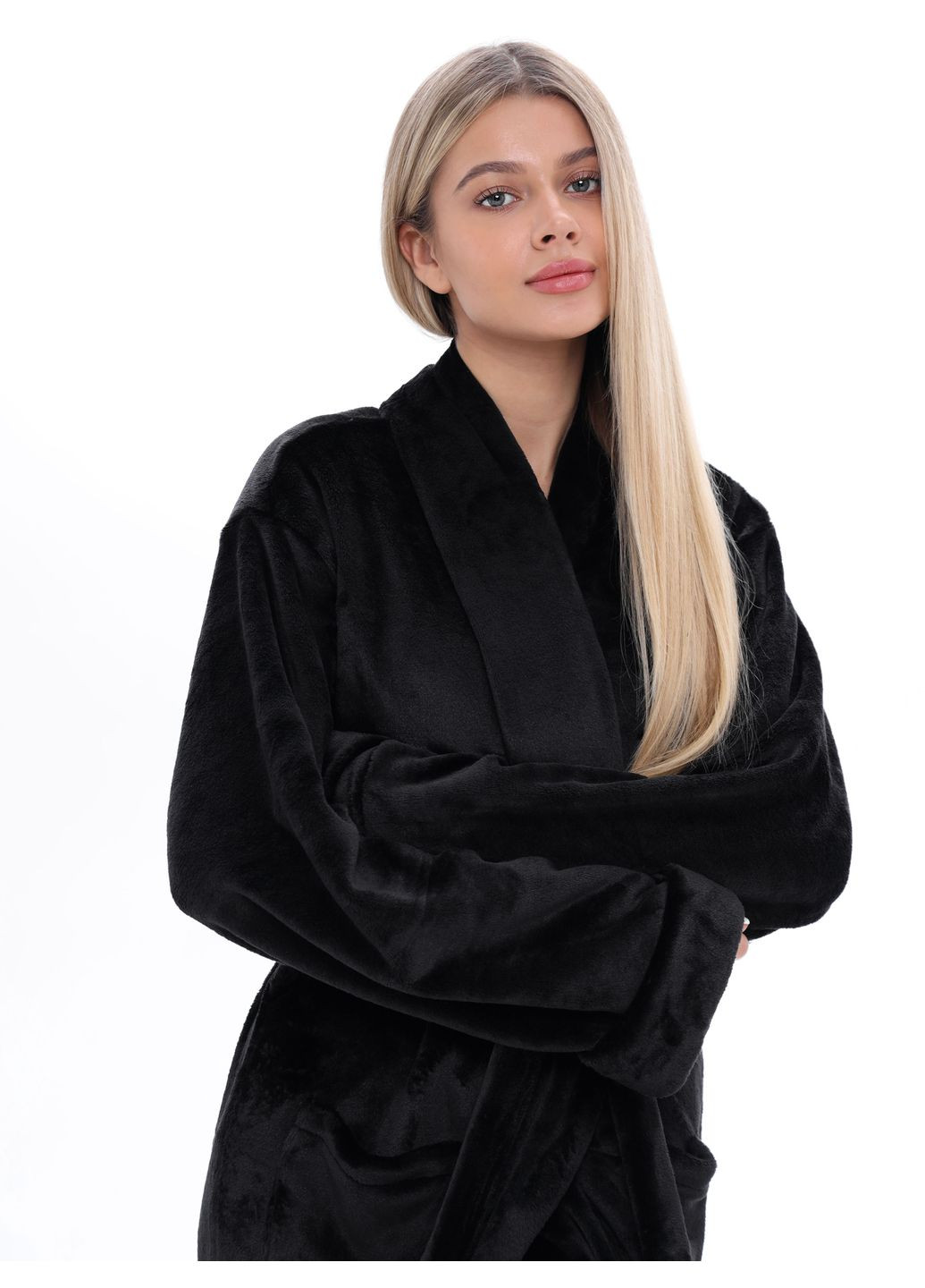 Халат длинный из велсофта унисекс German Volf (322345097)